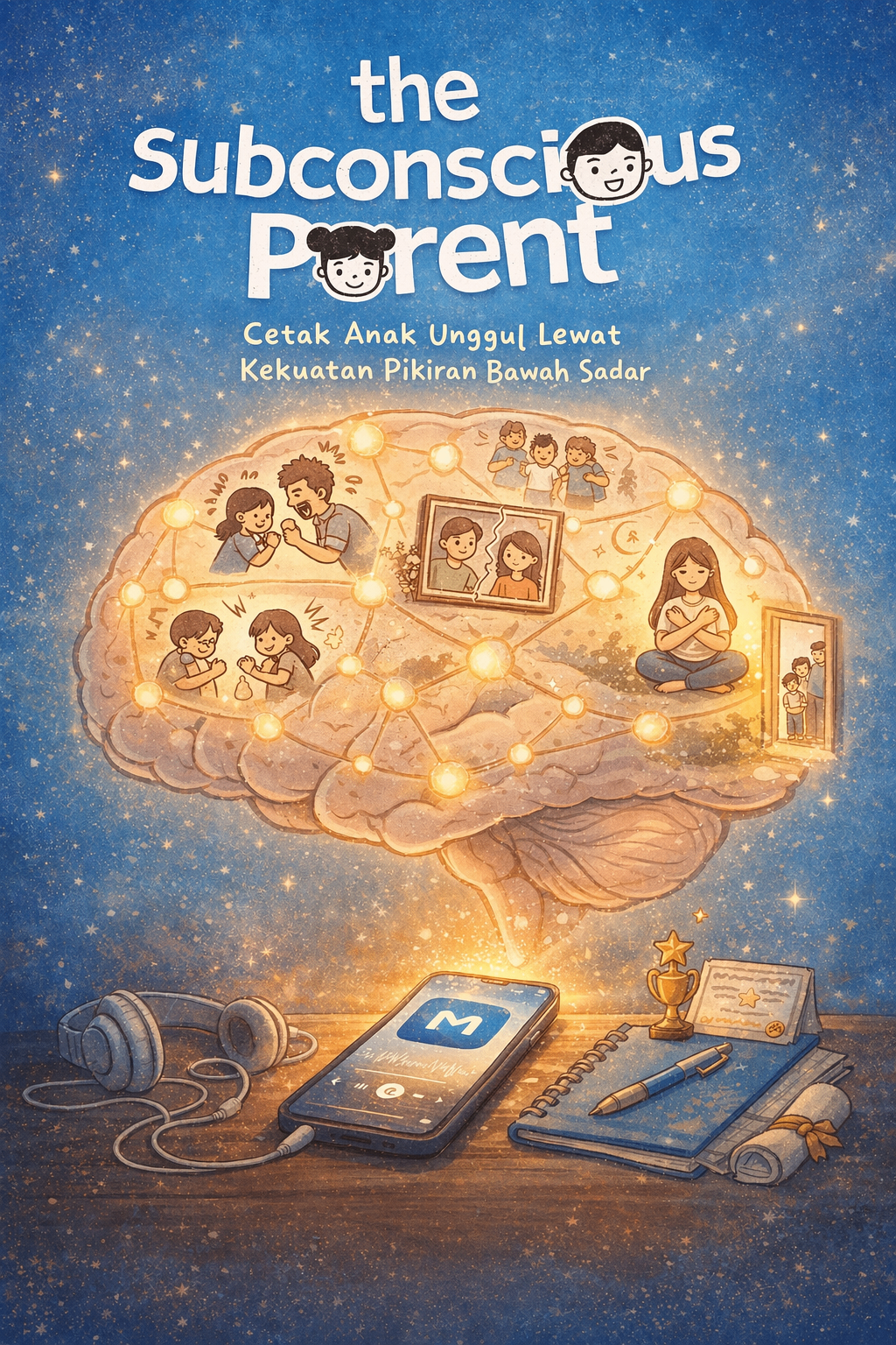Sampul buku The Subconscious Parent karya Nathalia Sunaidi, C.Ht.